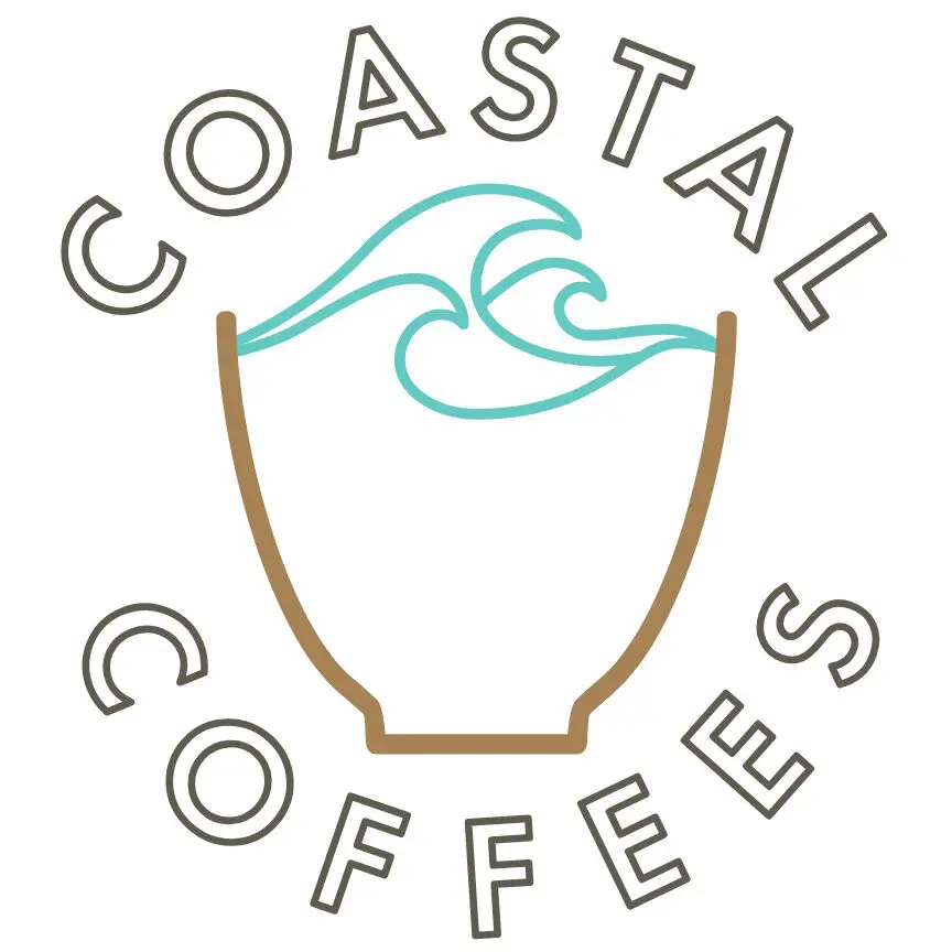 A logo of coastal coffees