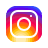 A colorful image of an instagram logo.